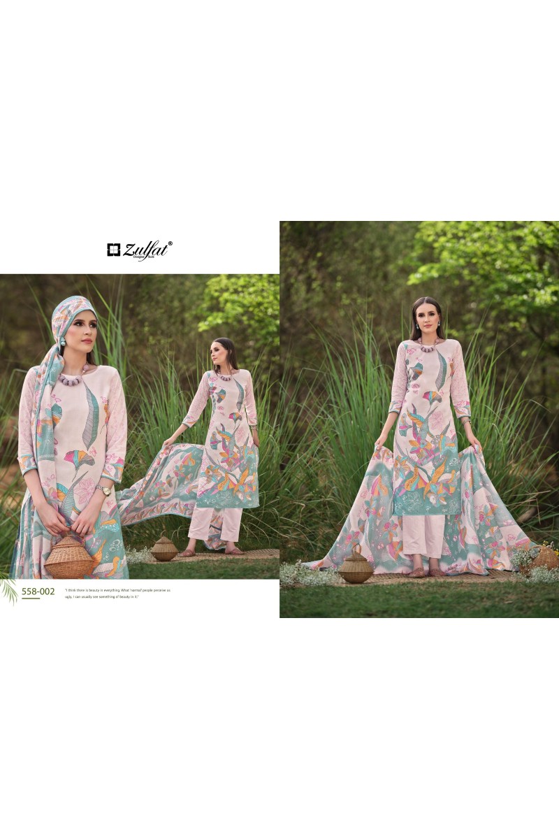 Zulfat Hakoba Vol-2 Designer Cotton Printed Dress Material Wholesalers