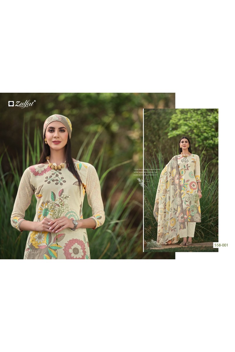 Zulfat Hakoba Vol-2 Designer Cotton Printed Dress Material Wholesalers