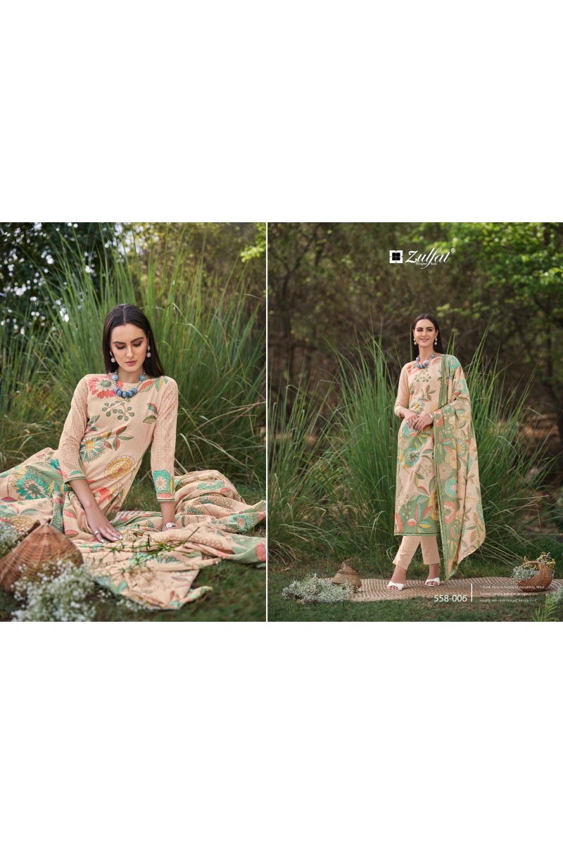 Zulfat Hakoba Vol-2 Designer Cotton Printed Dress Material Wholesalers