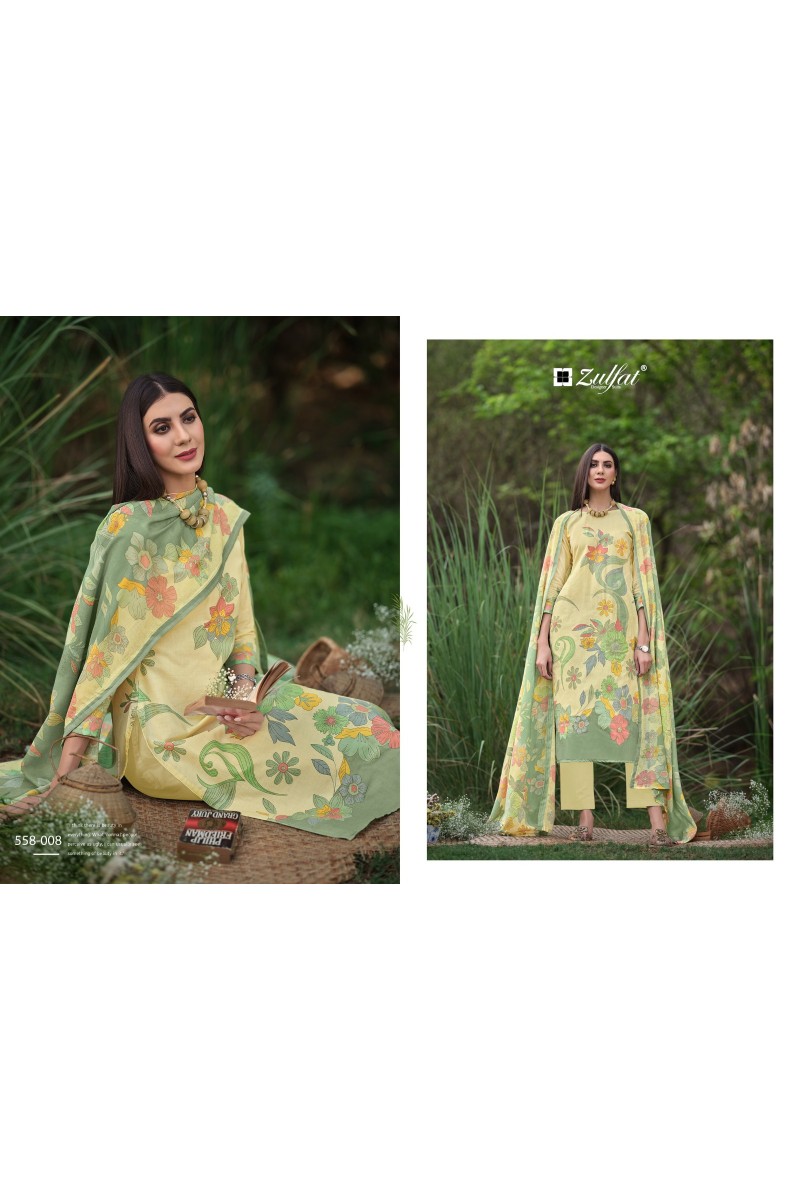 Zulfat Hakoba Vol-2 Designer Cotton Printed Dress Material Wholesalers