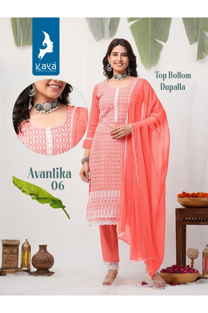Kaya Avantika Traditional Wear Designer Dress Latest Catalogue Wholesaler