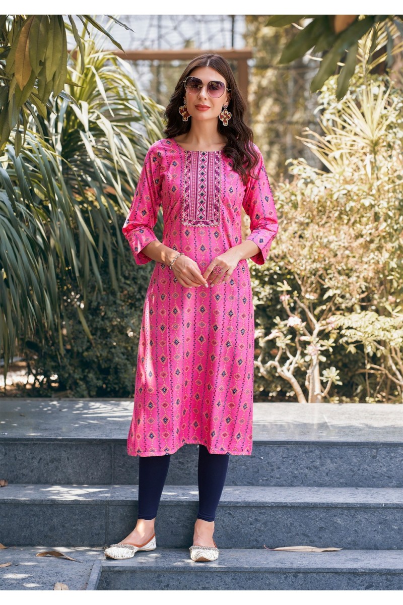 Vaniska Charming Vol-1 Daily Wear Designer Printed Only Kurtis Catalogues