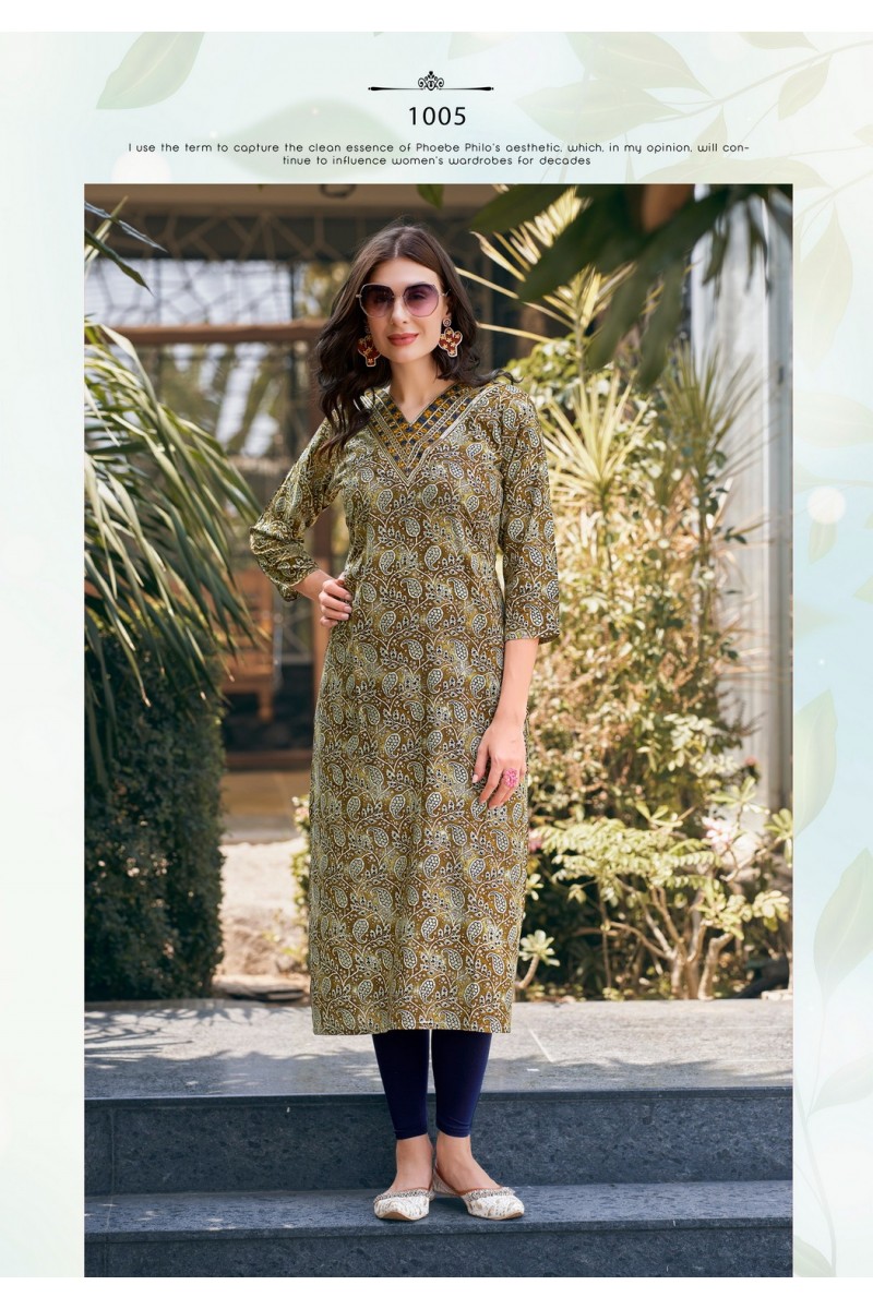 Vaniska Charming Vol-1 Daily Wear Designer Printed Only Kurtis Catalogues