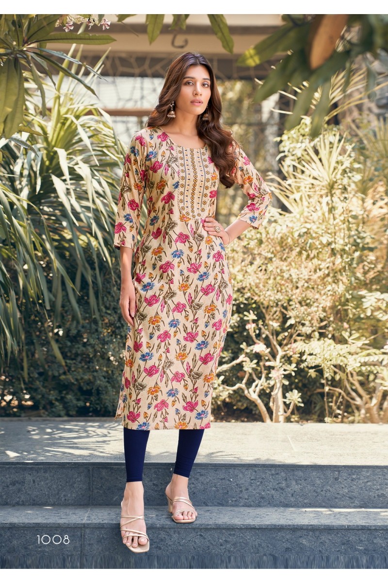 Vaniska Charming Vol-1 Daily Wear Designer Printed Only Kurtis Catalogues