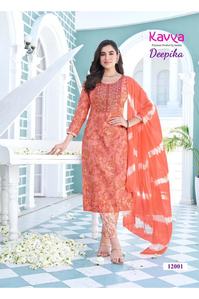 Kavya Deepika Vol-12 Exclusive Ready Made Capsule Kurtis Online Shopping