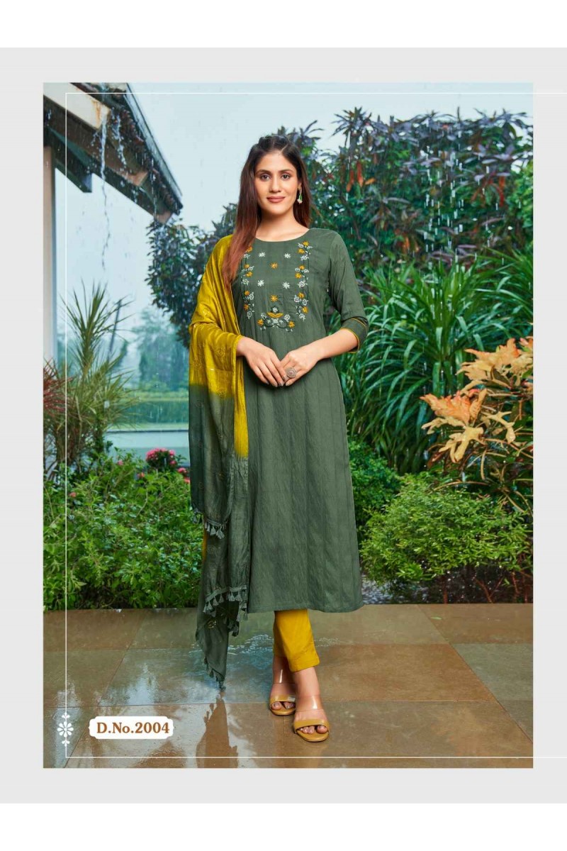 Delight Designer Khatali Work Readymade Women's Wear Latest Kurtis