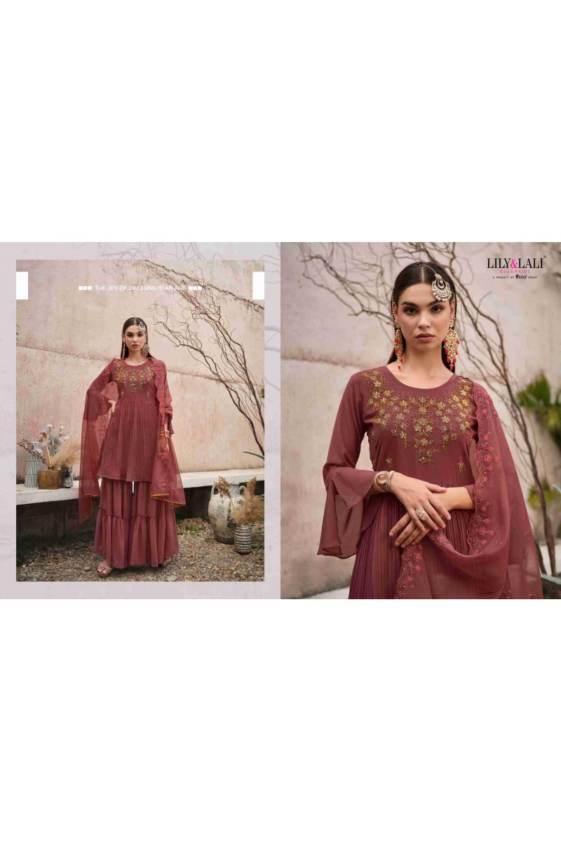 Lily & Lali Didaar Premium Handwork Kurtis Ready Made Collection