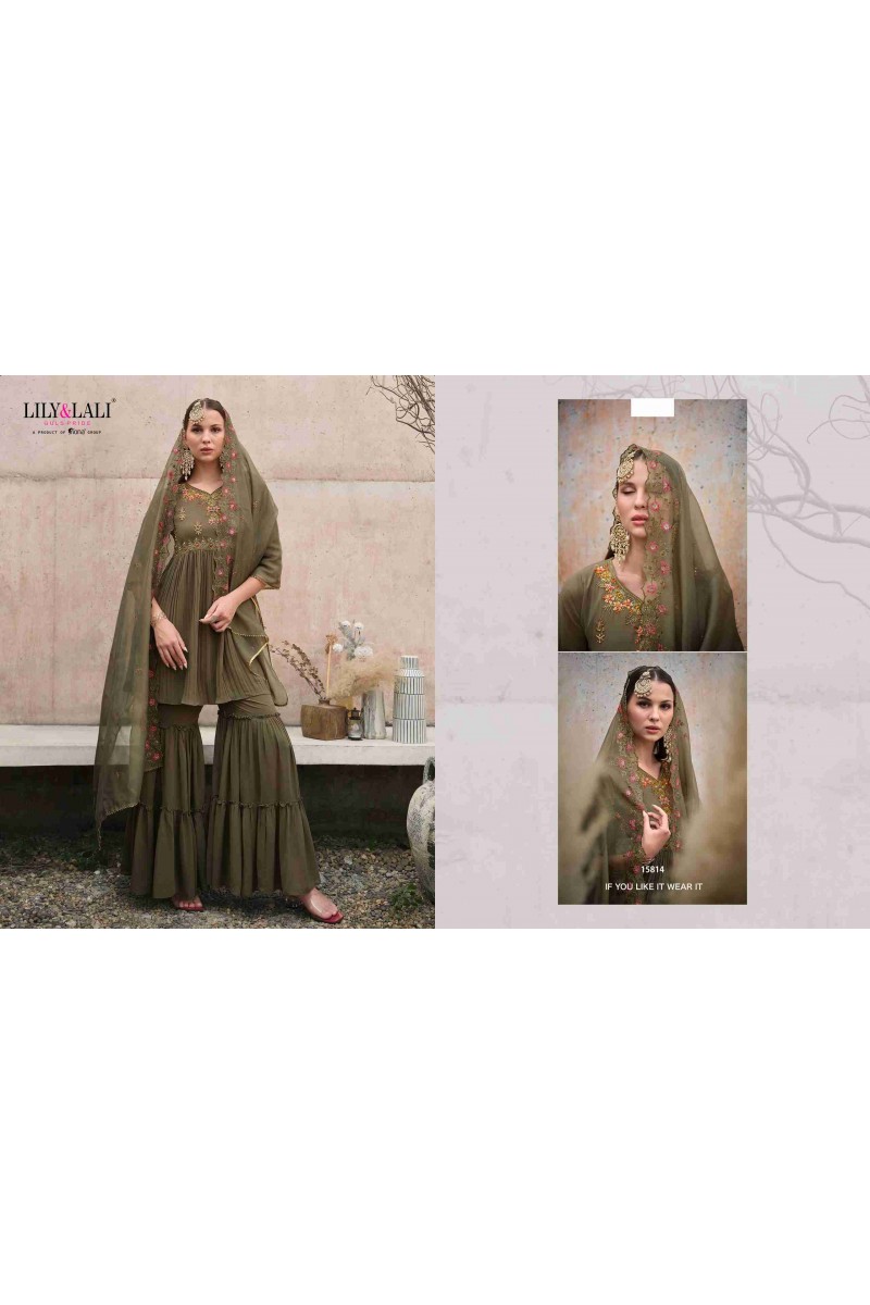 Lily & Lali Didaar Premium Handwork Kurtis Ready Made Collection