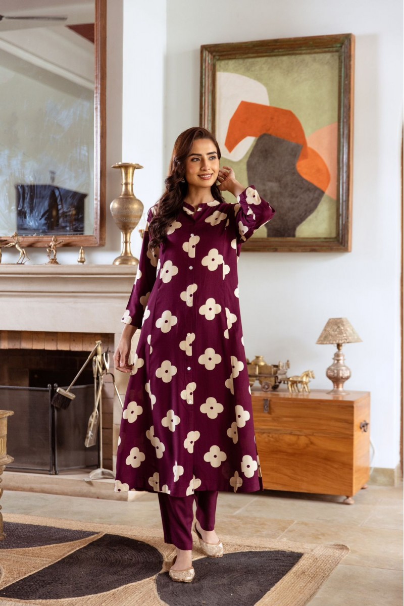 G-1102 Straight Cut Rayon Kurti Bottom With Dupatta Combo Size Set