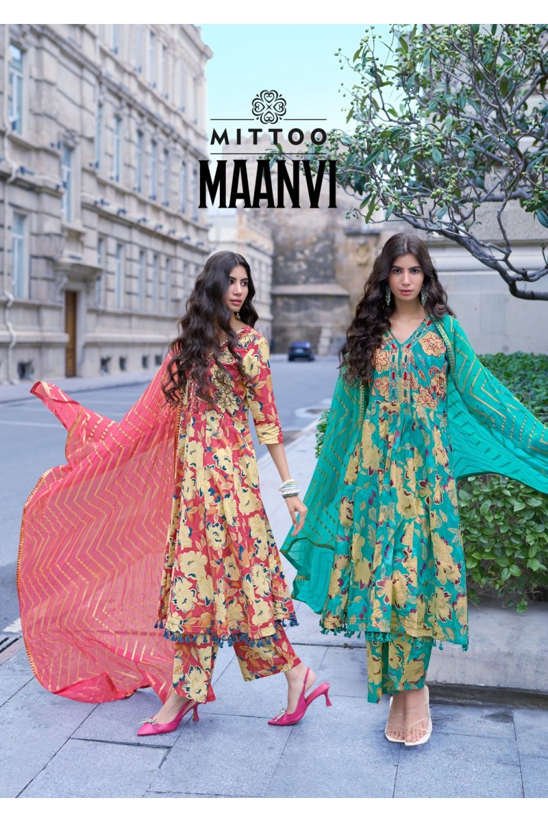 Mittoo Maanvi Casual Wear Wholesale Cotton Printed Kurtis Manufacturer