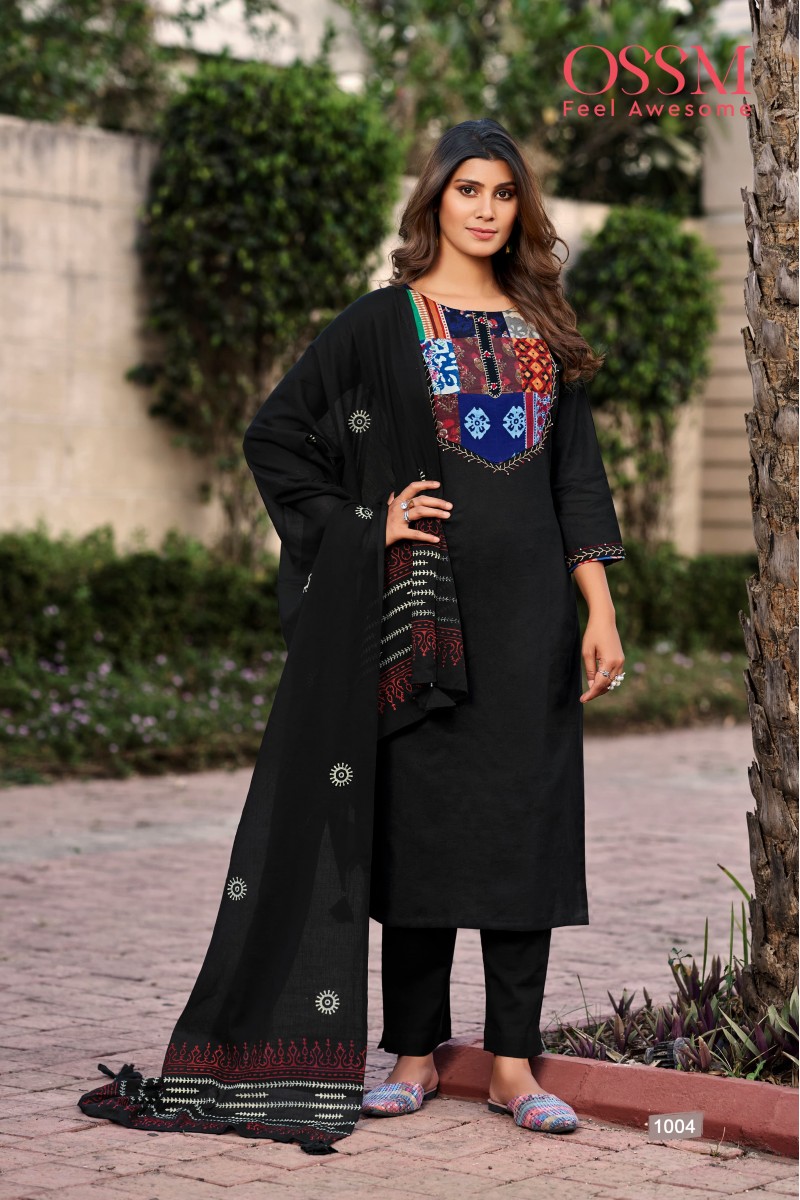 Ossm Mahek Vichitra Silk Readymade Designer Women's Wear Kurtis