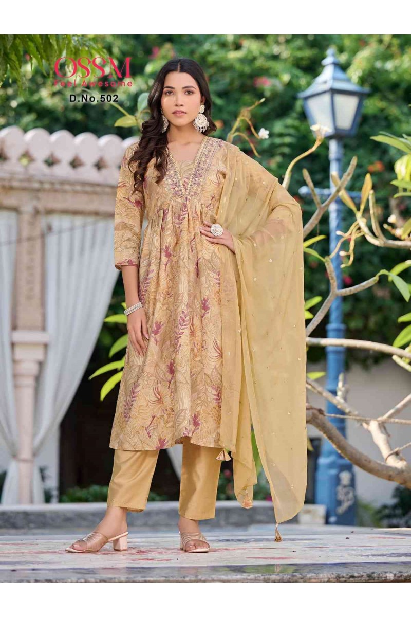 Ossm Mantra Vol-5 Stylish Aaliya Suit Designs Readymade Collection