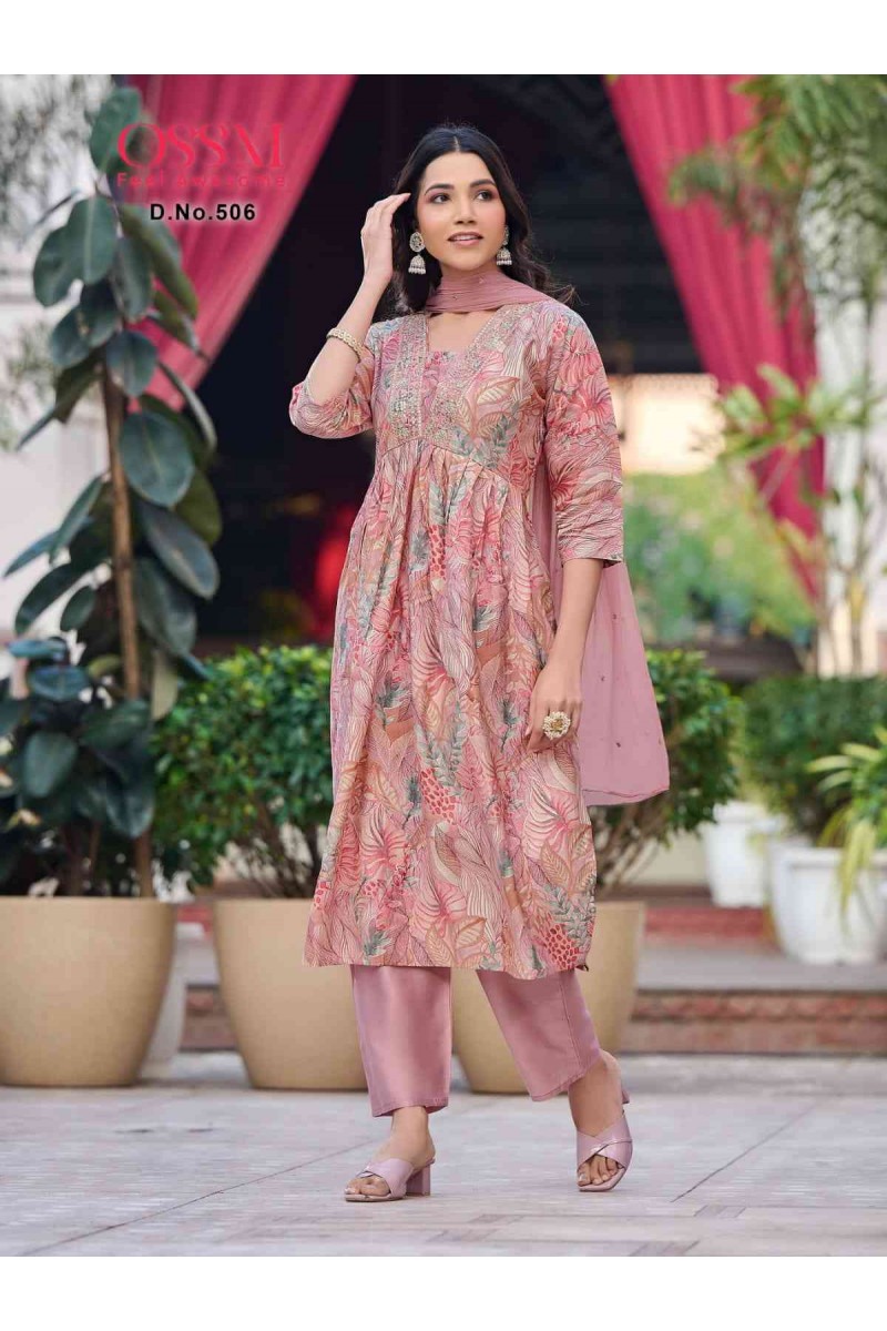 Ossm Mantra Vol-5 Stylish Aaliya Suit Designs Readymade Collection