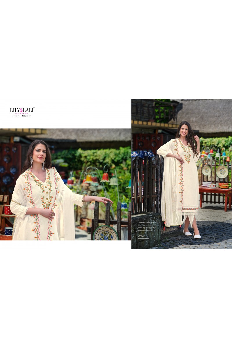 Lily & Lali Miraan Vol-2 Festive Wear Embroidery Work Wholesale Kurtis