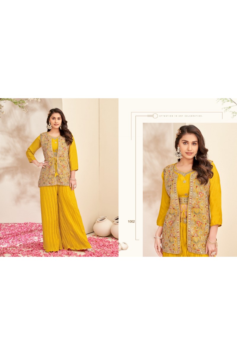 Khushi K.F Nayna Women Wear Designer Embroidery Work Kurtis Collection