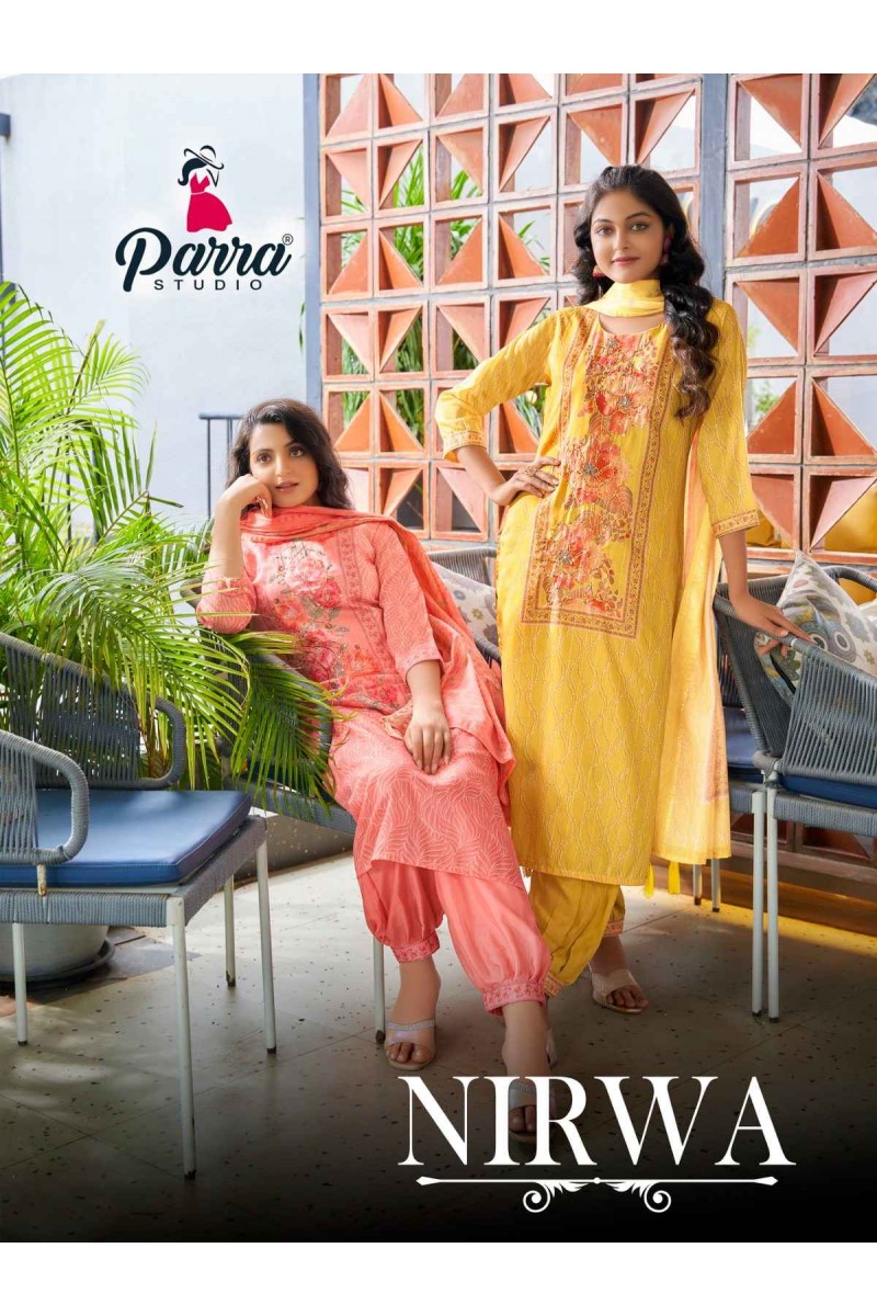 Parra Studio Nirwa Vol-1 Readymade Afghani Suit New Designs
