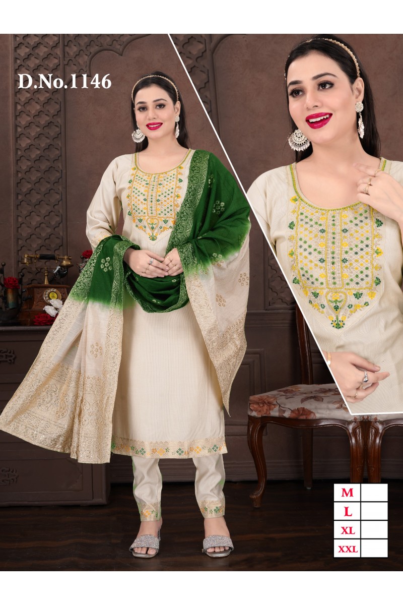 R-1146 Wholesale Casual Wear Readymade Kurtis Designs Combo Size Set