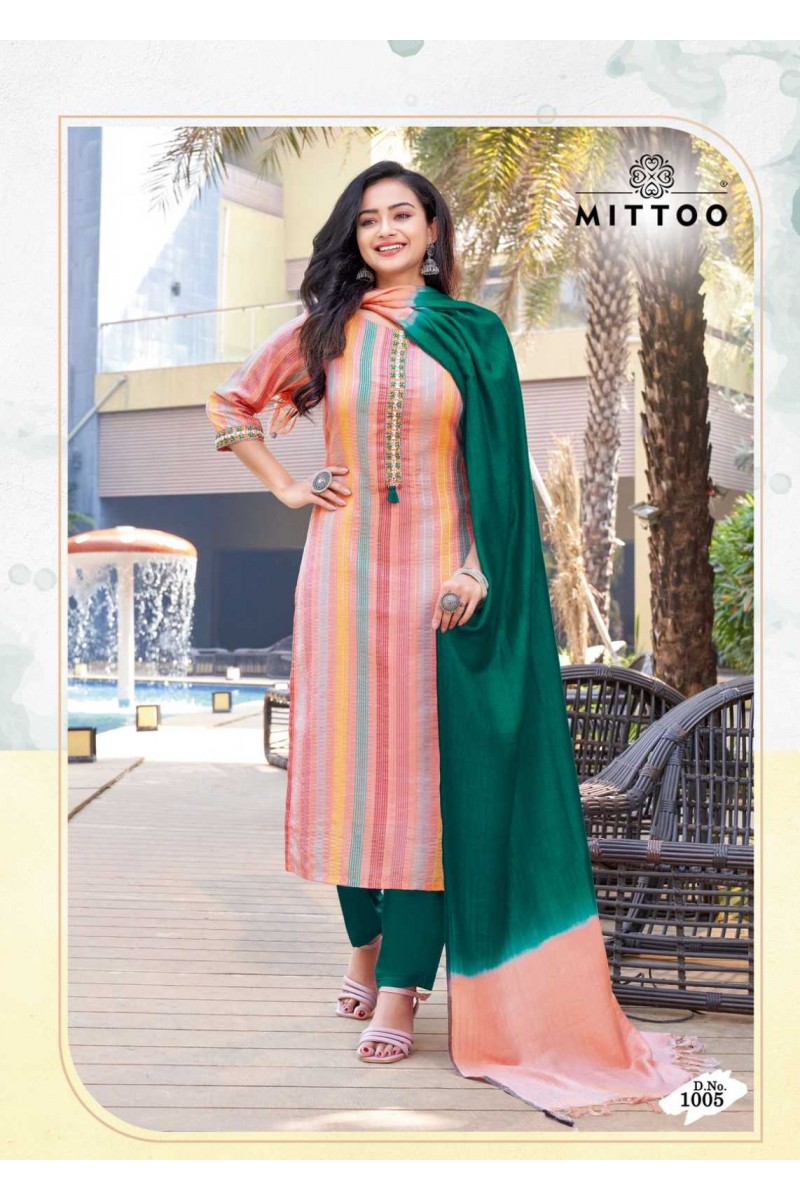 Mittoo Raashi Digital Ready To Wear Kurti Wholesale Price Best Catalogue