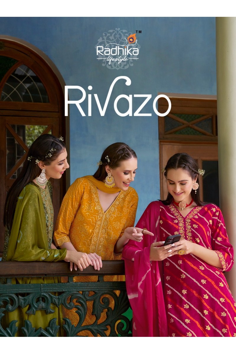 Radhika Lifestyle Rivazo Vol-1 Wholesale Rayon Printed Latest Kurti Designs