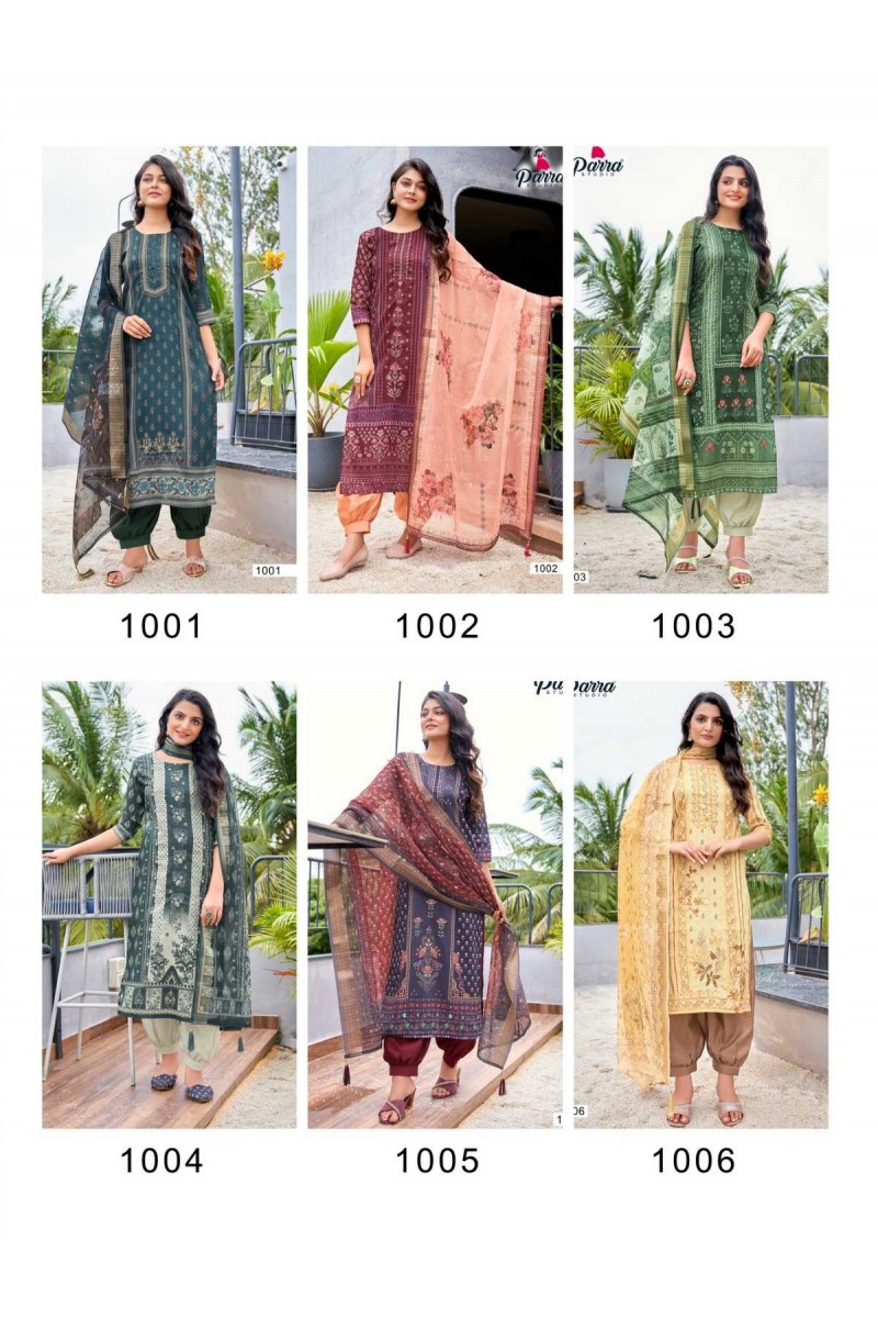 Parra Studio Rubi Afghani Style Readymade Kurtis Set New Collection