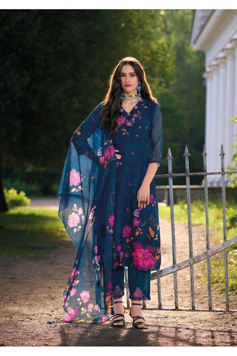 Lady Leela Rubina Vol-2 Kurti With Bottom and Dupatta Catalogues Set