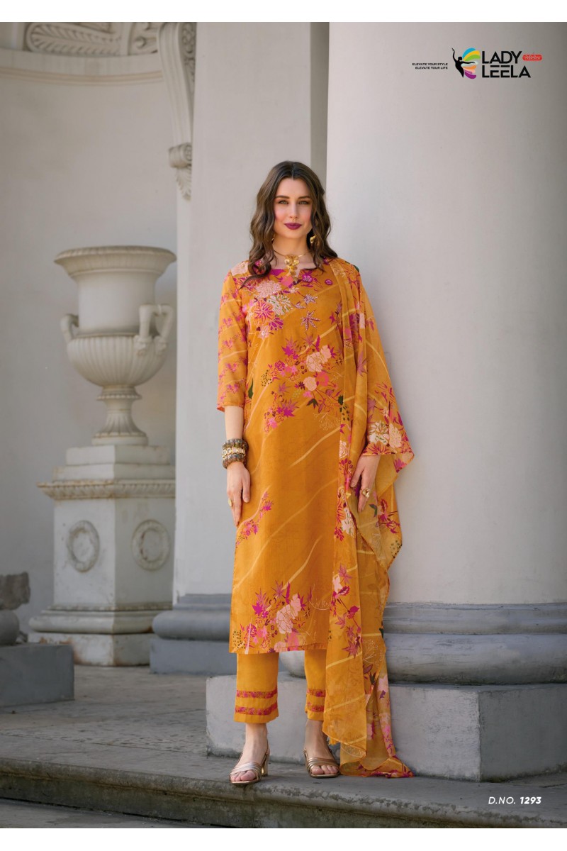 Lady Leela Rubina Vol-2 Kurti With Bottom and Dupatta Catalogues Set