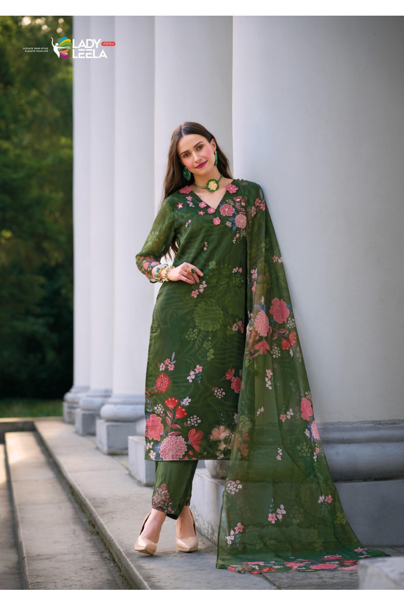 Lady Leela Rubina Vol-2 Kurti With Bottom and Dupatta Catalogues Set