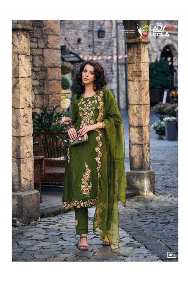 Lady Leela Shiddat Latest Festive Wear Designer Kurti Set Wholesaler