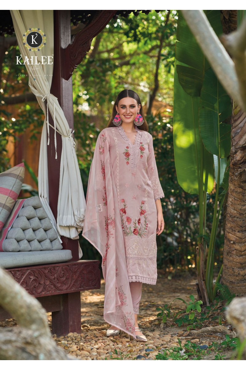 Kailee Fashion Shysha Wedding Wear Fancy Straight Cut Latest Kurtis Designs