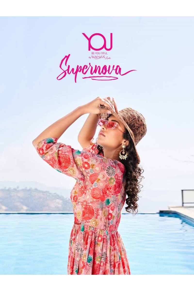 You(Wanna) Supernova New Mull Cotton Kurti With Pent Festival Wear Collection