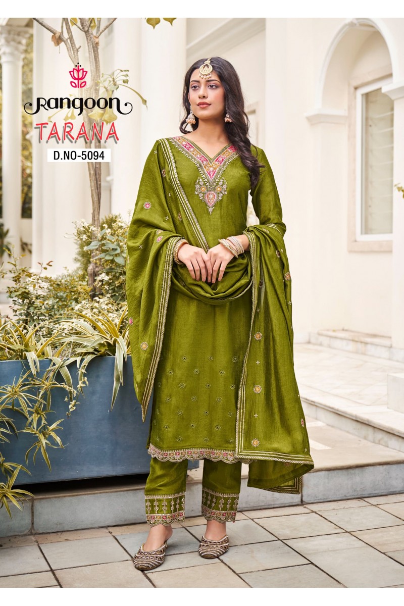 Rangoon Tarana Designer Exclusive Work Party Wear Kurtis Catalogue