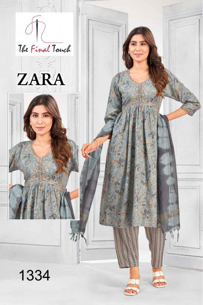 The Final Touch Zara-1334 Fancy Aaliya Style Combo Designs Kurtis