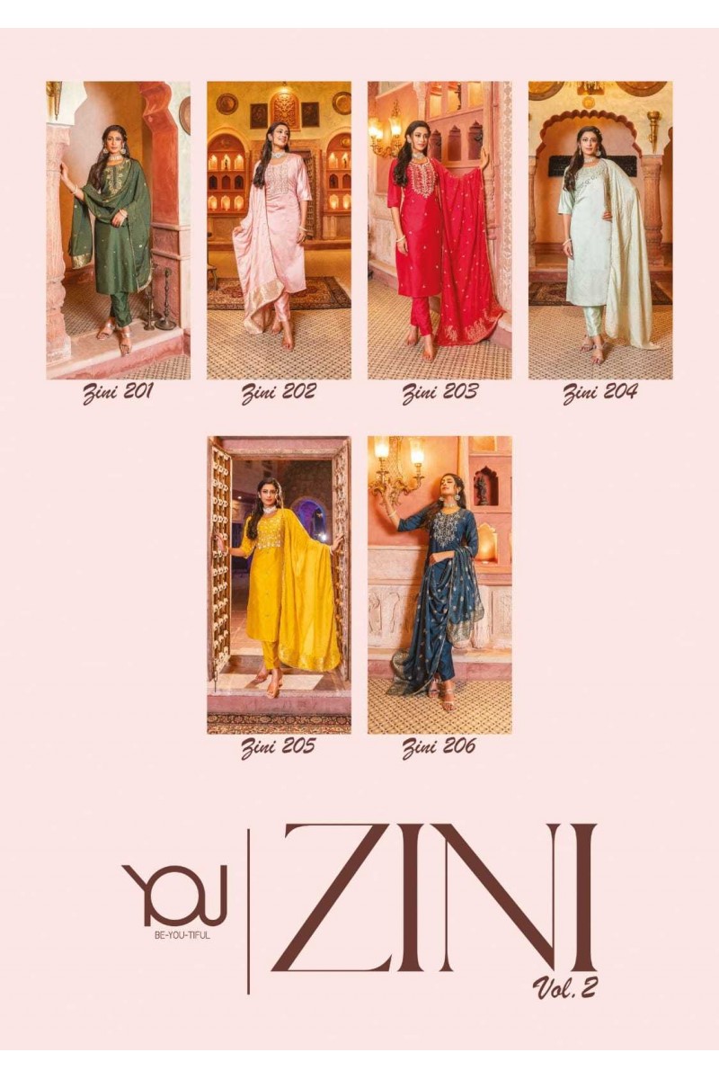 Wanna Zini Vol-2 Women Wear Chanderi Kurti Catalog Set Manufacturer