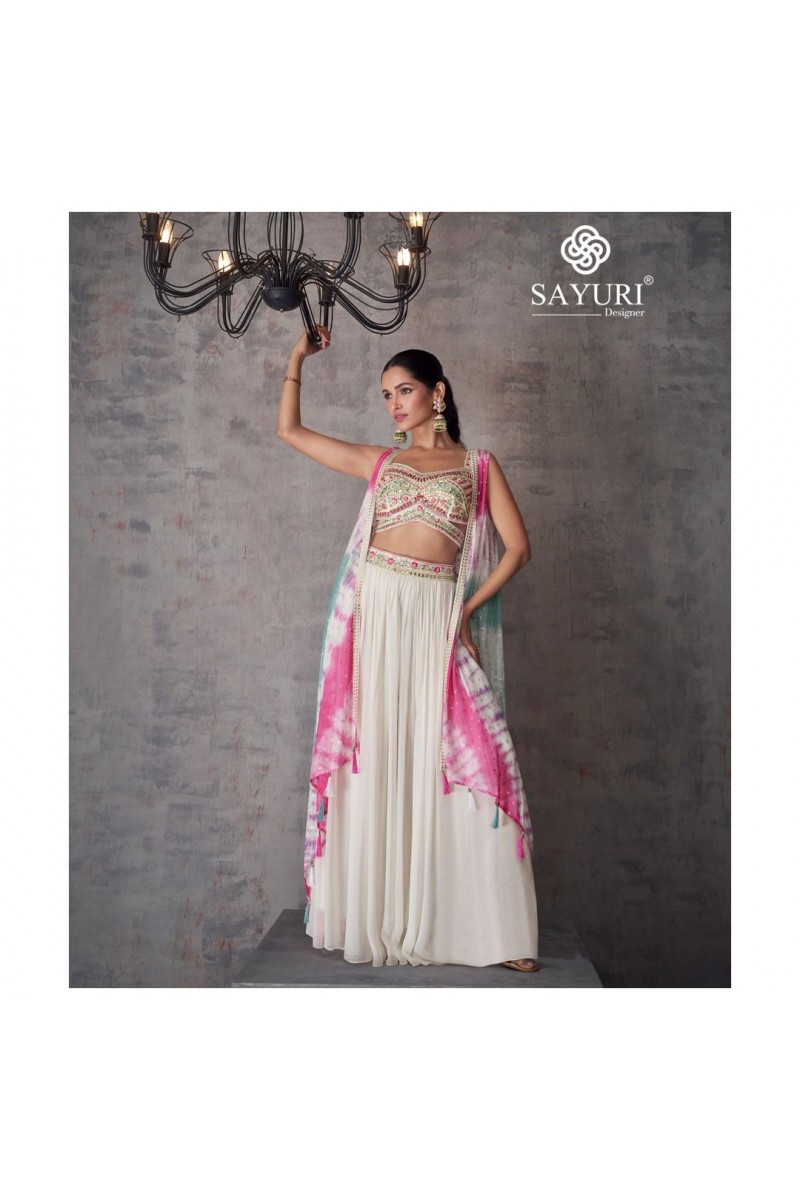 Sayuri Designer Kashvi Designer Party Wear Indo Western Wholesaler