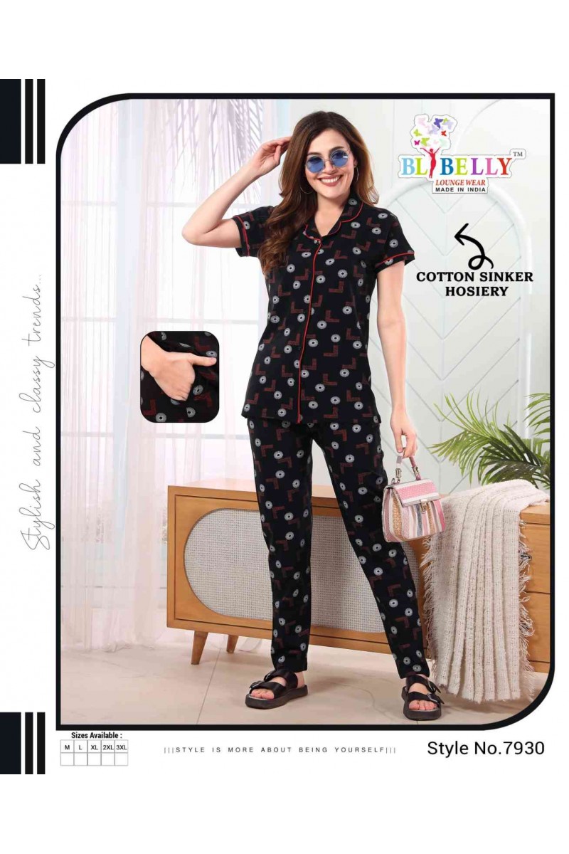 Bl Belly Vol-527 Designer Hosiery Casual Night Wear Catalogue Set