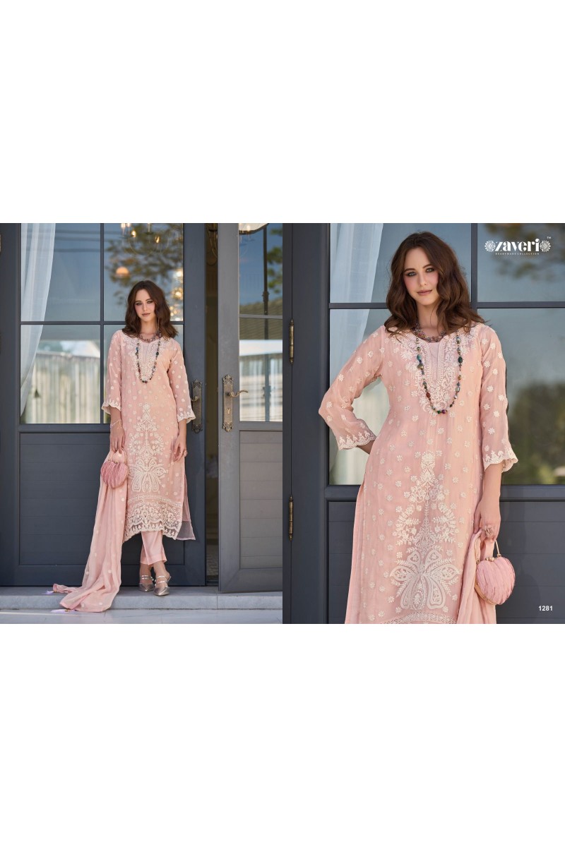 Zaveri Femina Vol-2 Organza Readymade Designer Salwar Suit Collection