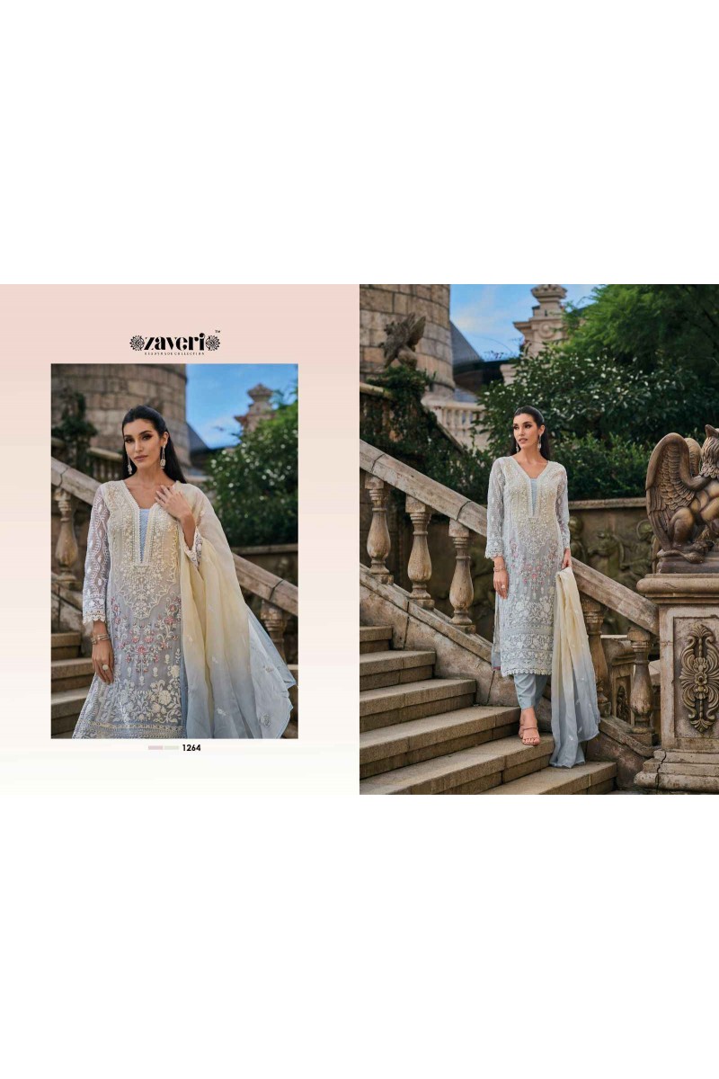Zaveri Femina Designer Latest Pakistani Salwar Kameez Wholesaler