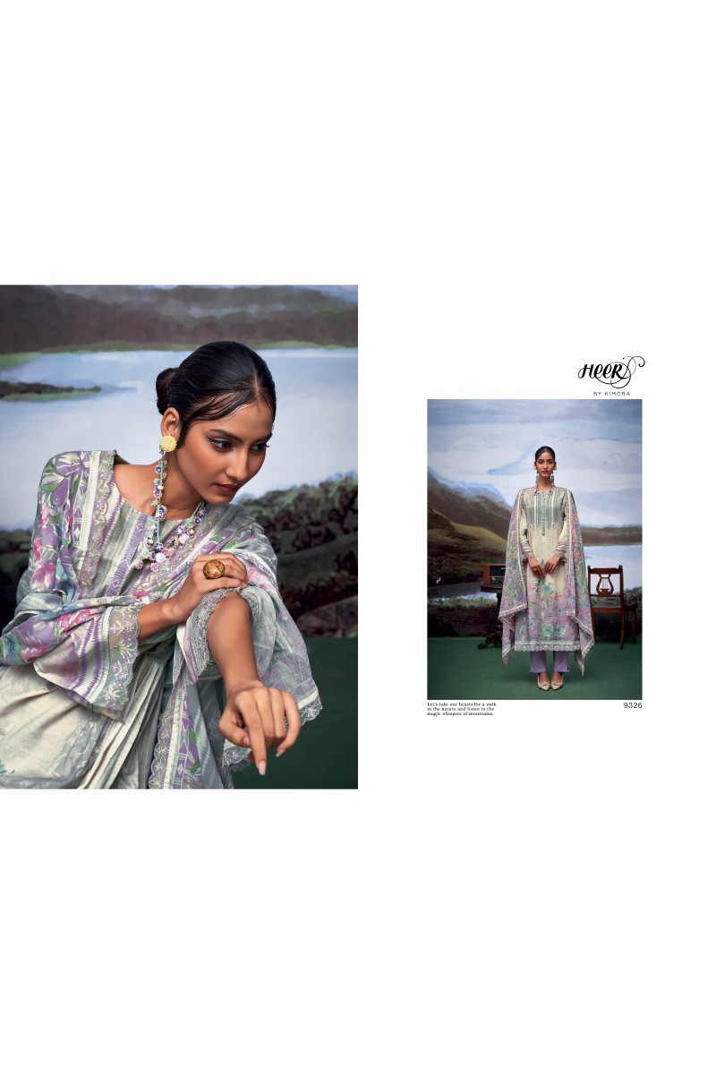 Kimora Ghati Pure Linen Fancy Ladies Suit Catalogue Set Wholesaler