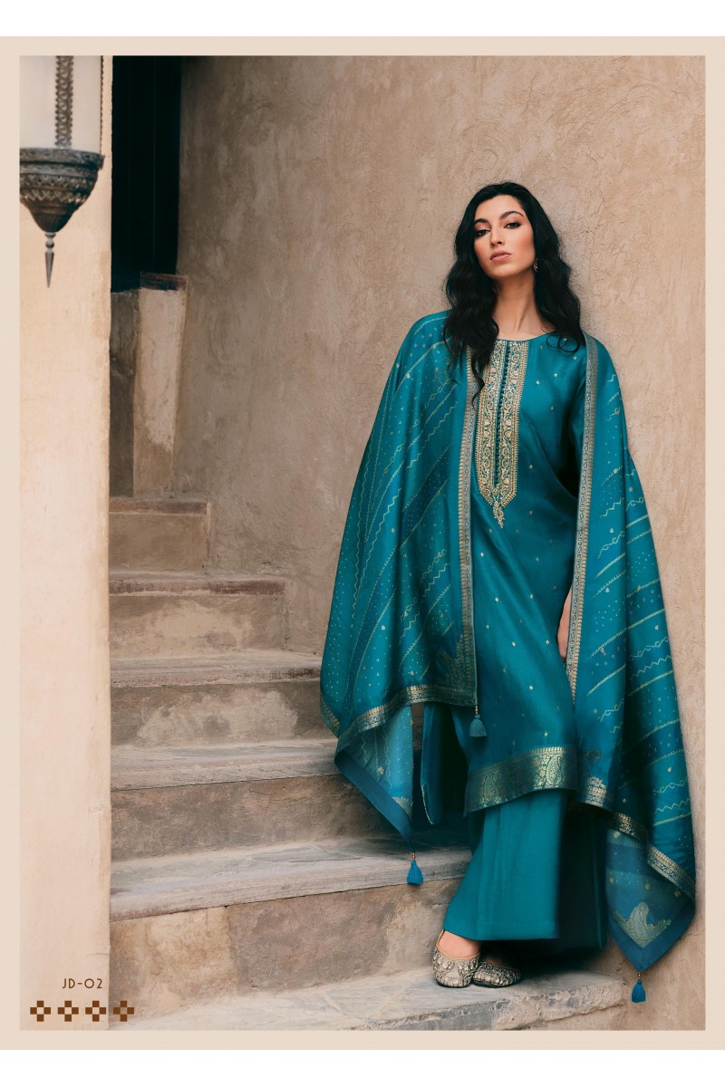 Varsha Jade Heavy Designer Indian Traditional Wear Salwar Suits