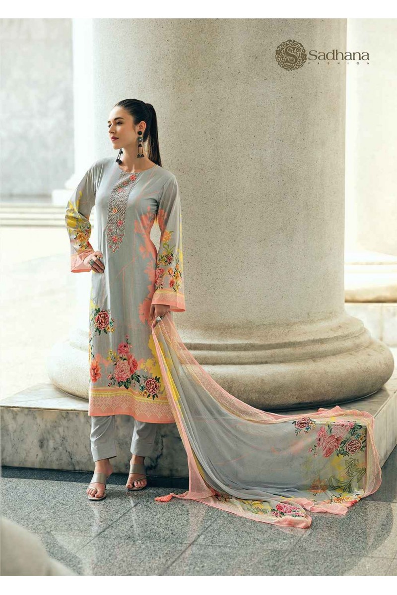 Sadhana Fashion Rambhia Vol-2 Digitally Print Winter Suits New Collection