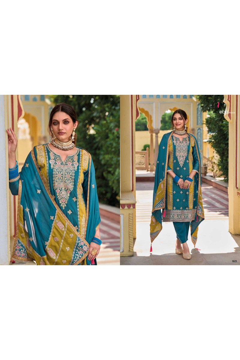 Eba Lifestyle Sophia Latest Designer Pakistani Salwar Kameez Wholesaler