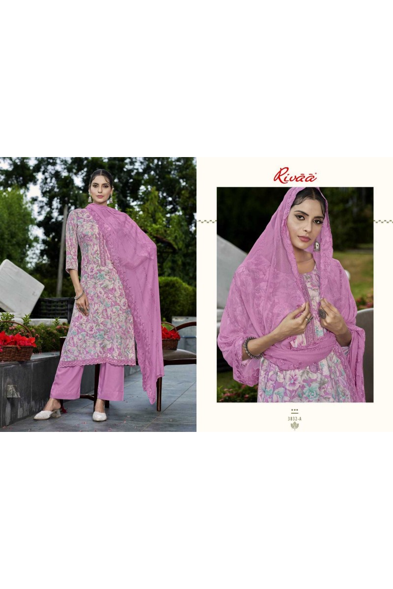 Rivaa Tarana Exclusive Fancy Pashmina Salwar Suit New Collection