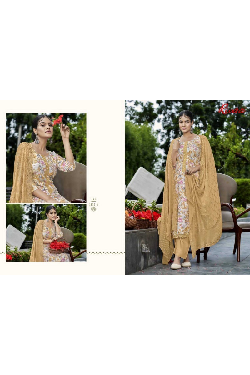 Rivaa Tarana Exclusive Fancy Pashmina Salwar Suit New Collection