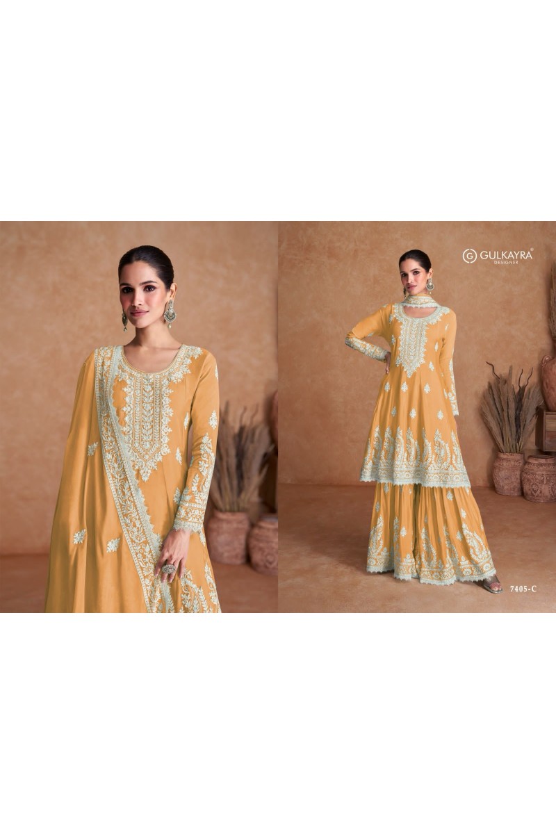 Gulkarya Designer Vamika Wedding Collection Gharara Suit Readymade Designs