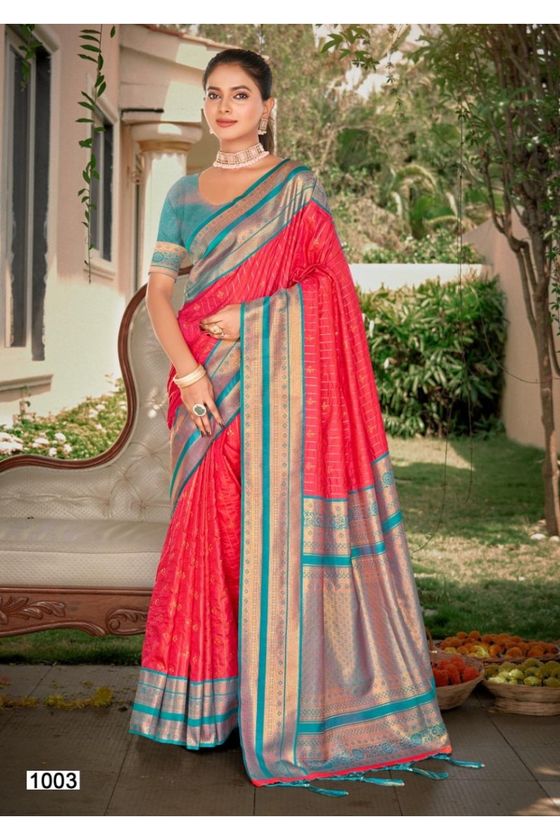 Bunawat Daksh-1003 Exclusive Traditional Wear Women's Silk Saree Designs