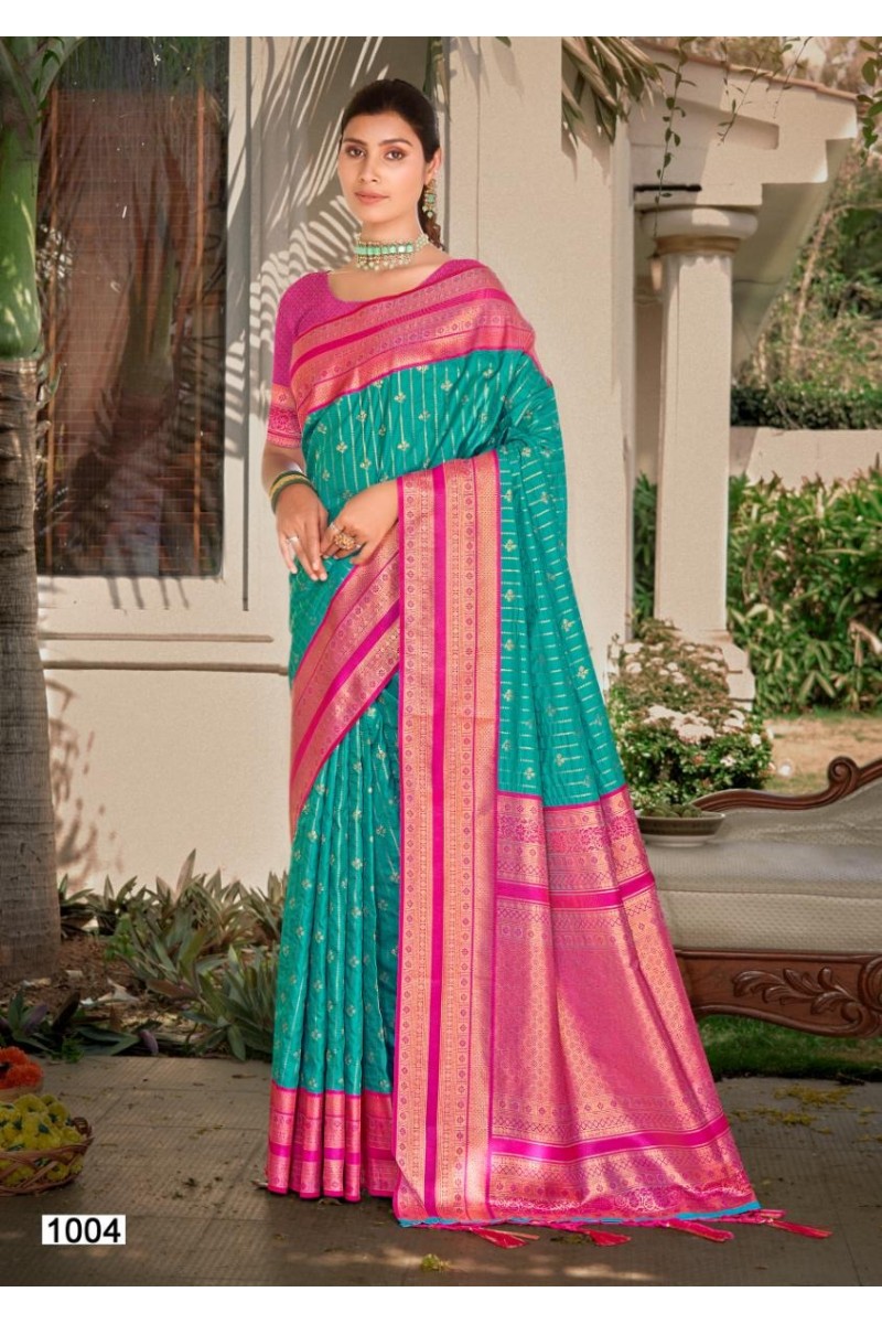 Bunawat Daksh-1004 Exclusive Traditional Wear Women's Silk Saree Designs
