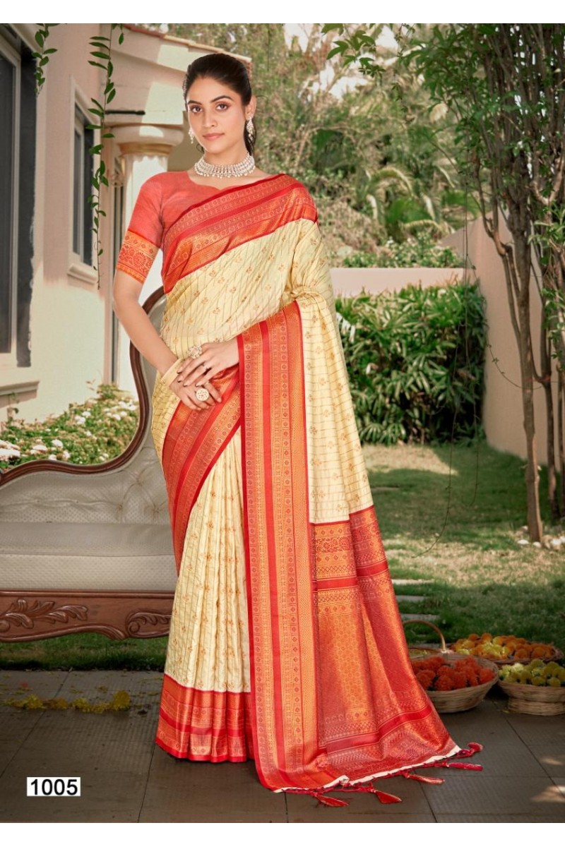 Bunawat Daksh-1005 Exclusive Traditional Wear Women's Silk Saree Designs