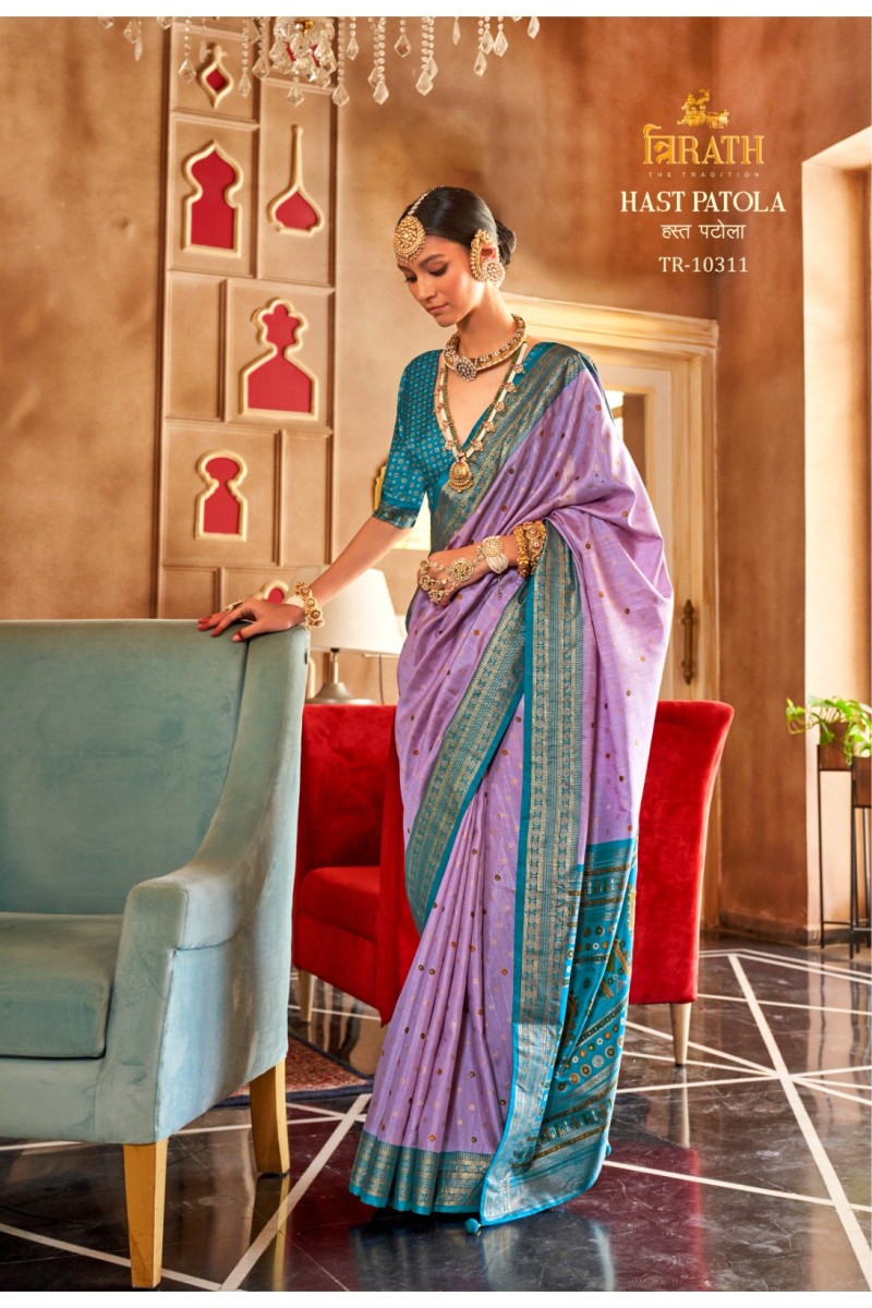 Trirath Hast Patola D.No-10311 Traditional Wear Designer Saree Collection