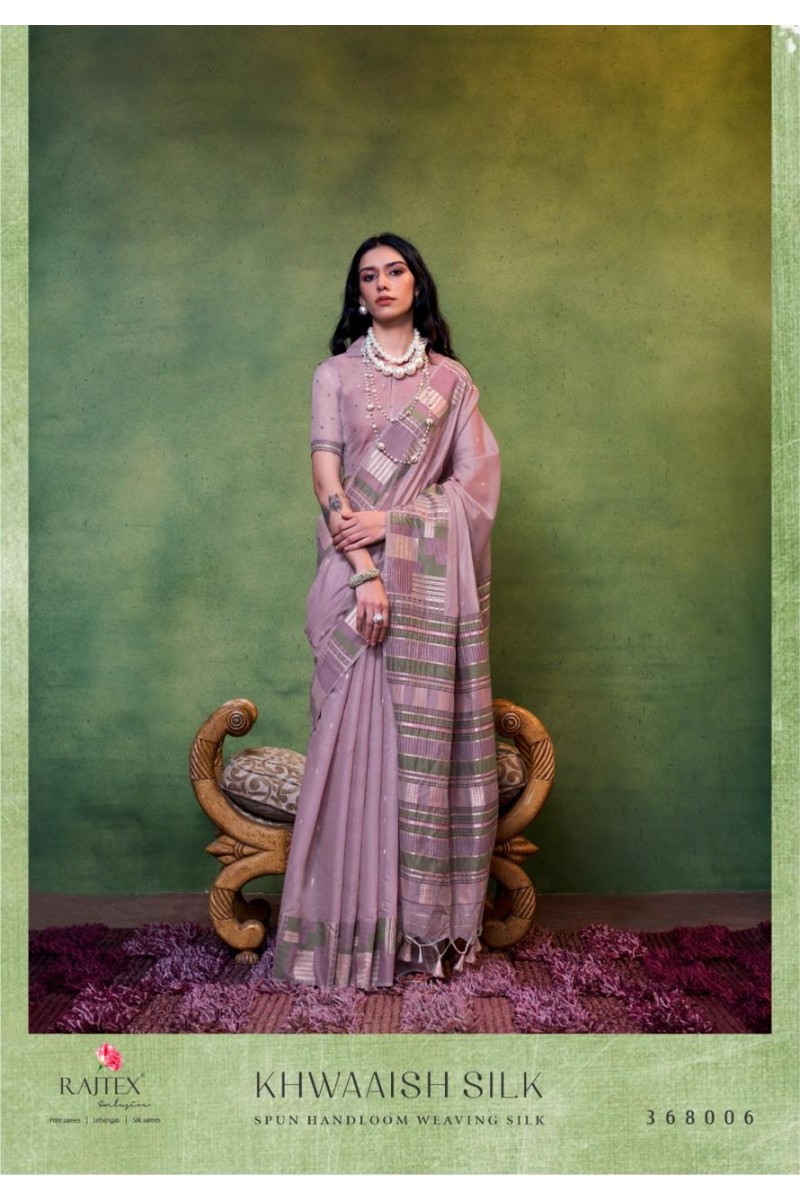 Rajtex Khwaaish-368006 Silk Women's Wear Style Fancy Cotton Saree Collection