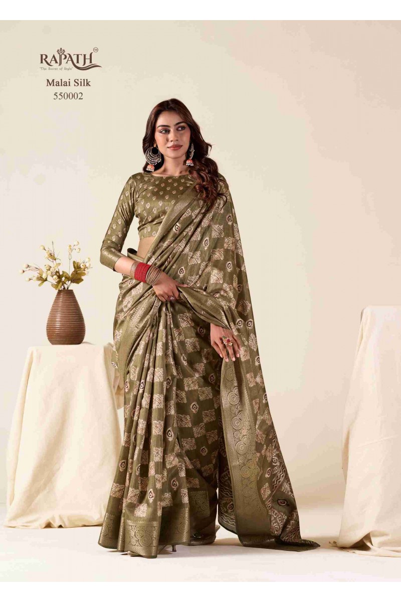 Rajpath Mul Mul Silk Wholesale Soft Silk Printed Saree Collection